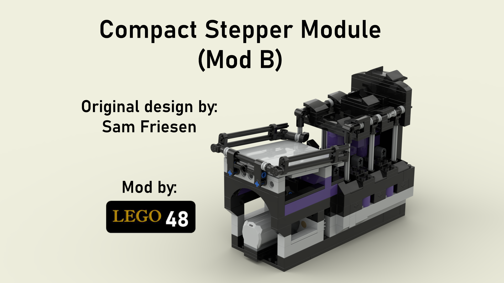 Sam Friesen Stepper Mod B